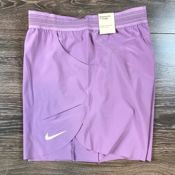 Nike Court Dri-Fit ADV Rafa Nadal 7” Violet Tennis Shorts Mens Sz XXL DV2881-536 - Picture 8 of 12
